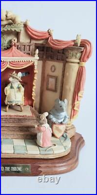 Border Fine Arts Tableau Pretenders To The Throne Brambly Hedge