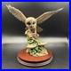 Border-Fine-Arts-Tawny-Owl-in-Flight-on-Tree-Stump-on-Wooden-Base-RARE-1986-VGC-01-lx