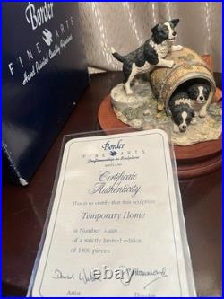 Border Fine Arts Temporary Home JH97 David Walton 1229/1500 Boxed COA
