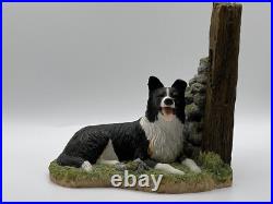 Border Fine Arts The Border Collection'Keeping Watch' Bookend A8900 by HANS