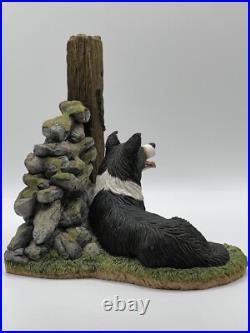 Border Fine Arts The Border Collection'Keeping Watch' Bookend A8900 by HANS