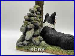 Border Fine Arts The Border Collection'Keeping Watch' Bookend A8900 by HANS