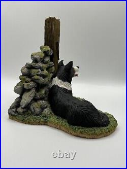 Border Fine Arts The Border Collection'Keeping Watch' Bookend A8900 by HANS