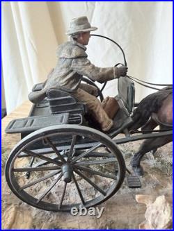 Border Fine Arts The Country Doctor Horse & Cart 48/1250 Ray Ayres Signed