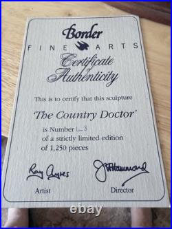 Border Fine Arts The Country Doctor Horse & Cart 48/1250 Ray Ayres Signed