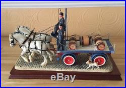 Border Fine Arts'The Gentle Giants' Tetley Dray. Limited Edition 326/750