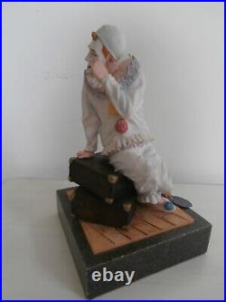 Border Fine Arts The Party's Over Clown Sat On Suitcase Limited Edition Figurine