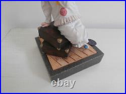 Border Fine Arts The Party's Over Clown Sat On Suitcase Limited Edition Figurine