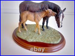 Border Fine Arts Thoroughbred Mare and Foal A0147. Perfect Border Fine Arts Thoroughbred Mare and Foal A0147. Perfect