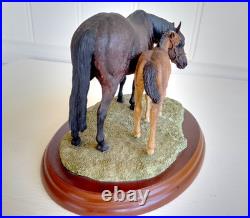 Border Fine Arts Thoroughbred Mare and Foal A0147. Perfect Border Fine Arts Thoroughbred Mare and Foal A0147. Perfect