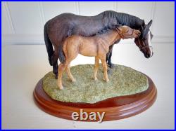 Border Fine Arts Thoroughbred Mare and Foal A0147. Perfect Border Fine Arts Thoroughbred Mare and Foal A0147. Perfect