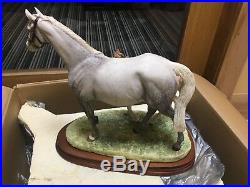 Border Fine Arts Thoroughbred Mare and Foal Grey horse limited ed. B0357B