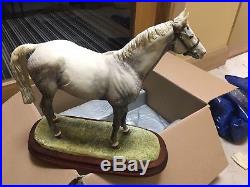 Border Fine Arts Thoroughbred Stallion Grey horse limited ed. B0241B
