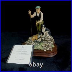 Border Fine Arts'Time for Reflection' JH19 by Ray Ayers 1987 cottage farm deco