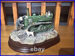 Border Fine Arts Tractor model Starts First Time Box & Certificate