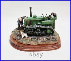 Border Fine Arts Tractor model Starts First Time Box & Certificate