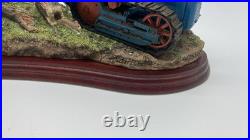 Border Fine Arts Tractors A6343 Clearing Out Figure Group On Plinth Great Cond