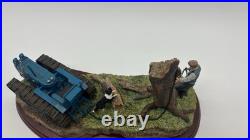 Border Fine Arts Tractors A6343 Clearing Out Figure Group On Plinth Great Cond