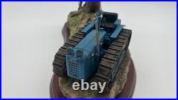 Border Fine Arts Tractors A6343 Clearing Out Figure Group On Plinth Great Cond