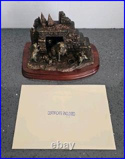 Border Fine Arts Ultra RARE B0504 Bronze Jocks Pride Limited Edition Boxed Mint