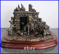 Border Fine Arts Ultra RARE B0504 Bronze Jocks Pride Limited Edition Boxed Mint