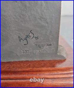 Border Fine Arts Ultra RARE B0504 Bronze Jocks Pride Limited Edition Boxed Mint