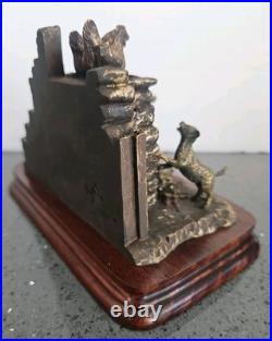 Border Fine Arts Ultra RARE B0504 Bronze Jocks Pride Limited Edition Boxed Mint
