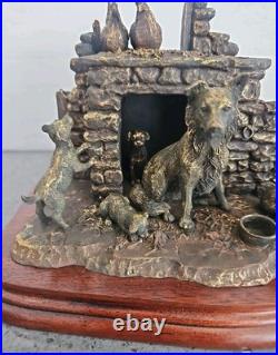 Border Fine Arts Ultra RARE B0504 Bronze Jocks Pride Limited Edition Boxed Mint