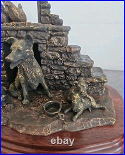 Border Fine Arts Ultra RARE B0504 Bronze Jocks Pride Limited Edition Boxed Mint