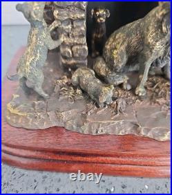 Border Fine Arts Ultra RARE B0504 Bronze Jocks Pride Limited Edition Boxed Mint