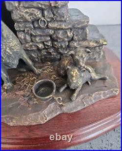 Border Fine Arts Ultra RARE B0504 Bronze Jocks Pride Limited Edition Boxed Mint