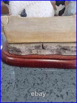 Border Fine Arts Under Her Wing Hen & Kittens Ltd Edition Figurine No Box Perfec