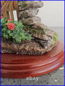 Border Fine Arts Unwelcome Guest Deer A1873 Figurine V Rare No Box