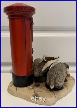 Border Fine Arts'Urban Badgers' Boxed With COA Original Receipt
