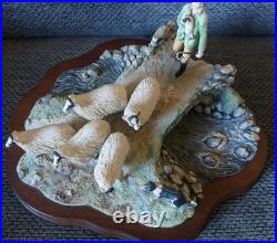 Border Fine Arts Very Rare Farmer & His Flock Limited Addition-model