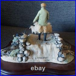 Border Fine Arts Very Rare Farmer & His Flock Limited Addition-model