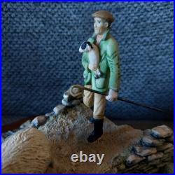 Border Fine Arts Very Rare Farmer & His Flock Limited Addition-model