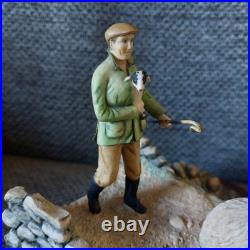 Border Fine Arts Very Rare Farmer & His Flock Limited Addition-model