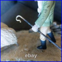Border Fine Arts Very Rare Farmer & His Flock Limited Addition-model