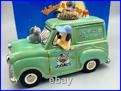 Border Fine Arts Wallace & Gromit Curse of the Were Rabbit Van Storage Jar