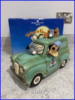Border Fine Arts Wallace & Gromit Van Money Box Factory Sealed Mint/New