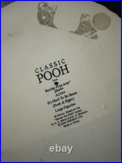 Border Fine Arts Winnie The Pooh 40cm Figurine A2384 Disney 2003