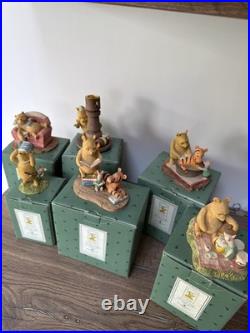 Border Fine Arts Winnie The Pooh Full Set of 6 Figurines