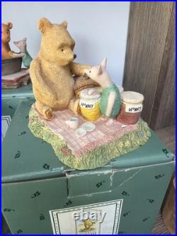 Border Fine Arts Winnie The Pooh Full Set of 6 Figurines Border Fine Arts Winnie The Pooh Full Set of 6 Figurines