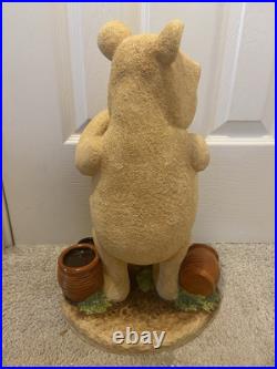 Border Fine Arts Winnie The Pooh Hunny Honey Pot 40cm Figurine A2385 Disney 2003