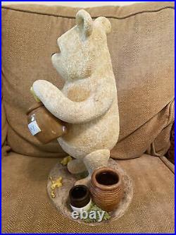 Border Fine Arts Winnie The Pooh Hunny Pots Large 16 Statue Figure Disney Rare