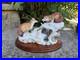 Border-Fine-Arts-Winter-Quarrel-Foxes-in-Snow-Ltd-Ed-751-2500-D-Walton-VGC-01-bwo