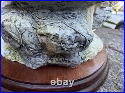 Border Fine Arts Winter Quarrel Foxes in Snow Ltd Ed 751/2500 D Walton VGC