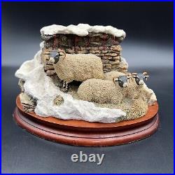 Border Fine Arts Winter Shelter B0203 Limited Edition 138/1500 SIGNED RAY AYRES