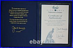 Border Fine Arts Woodland Majesty So62 By David Walton 1996 With C. O. A Border Fine Arts Woodland Majesty So62 By David Walton 1996 With C. O. A